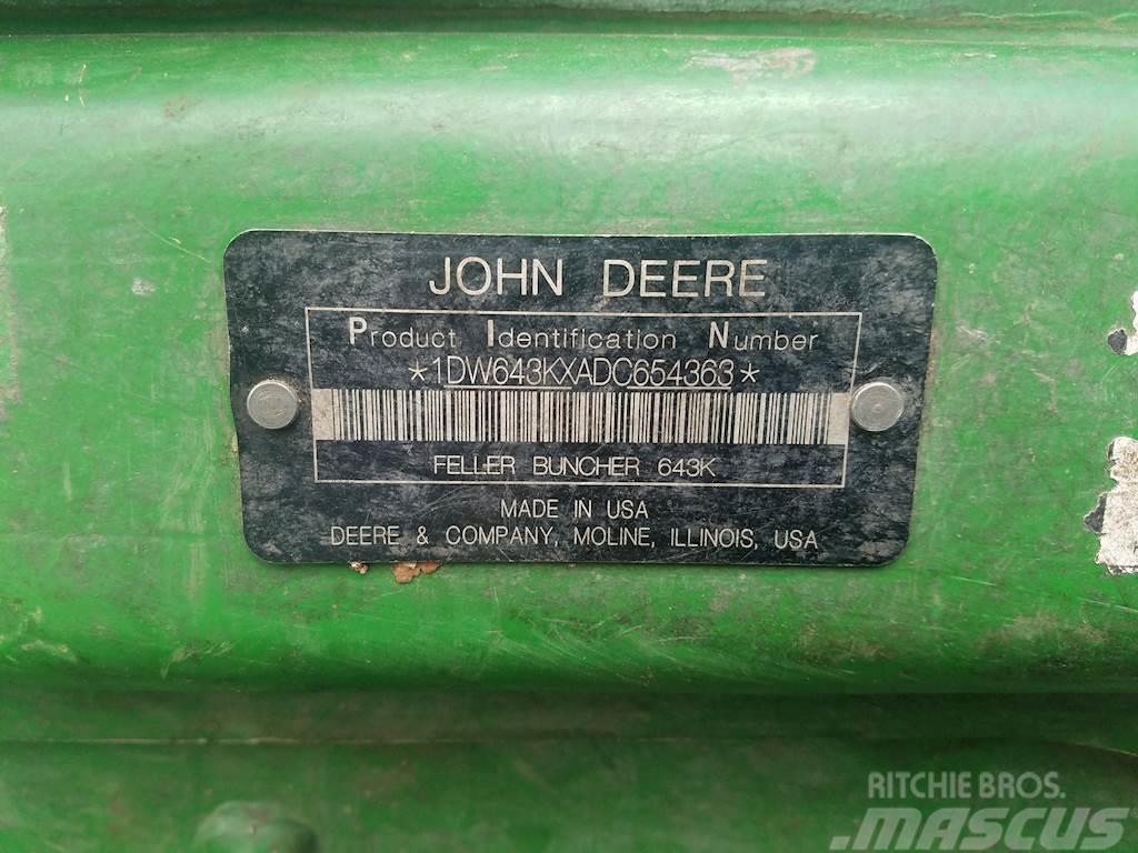 John Deere 643K Cegadeiras
