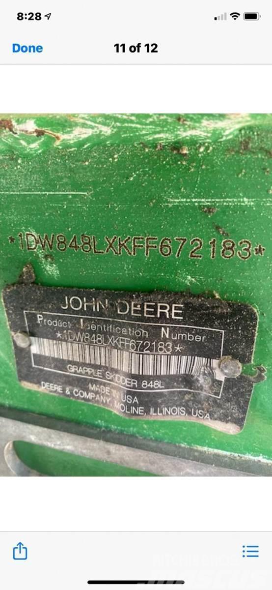 John Deere 848L Rechegadores