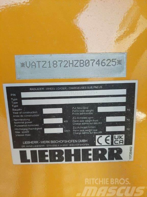 Liebherr L 526 Stereo G8.0-D V Pás carregadoras de rodas