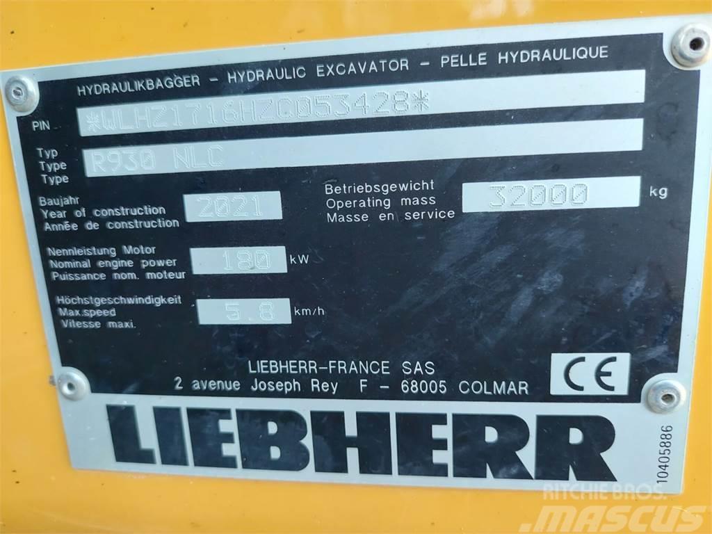 Liebherr R 930NLC Escavadoras de rastos
