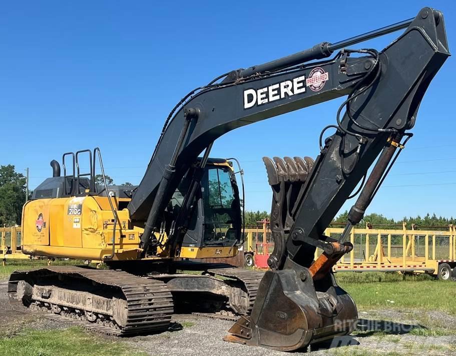 John Deere Deere & Co. 210G Escavadoras de rastos
