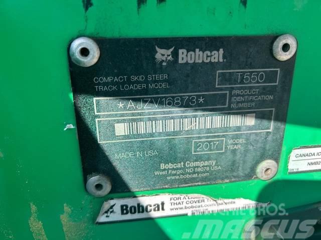 Bobcat T550 Carregadoras de direcção deslizante