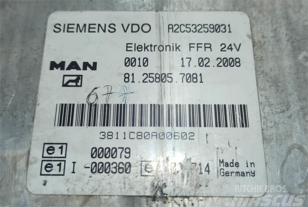 MAN /Tipo: FFR Unidade de Controlo FFR4 STEP10 Man 812 Electrónica
