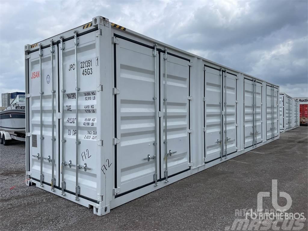  JISAN 40 ft One-Way High Cube Multi-Door Contentores especiais