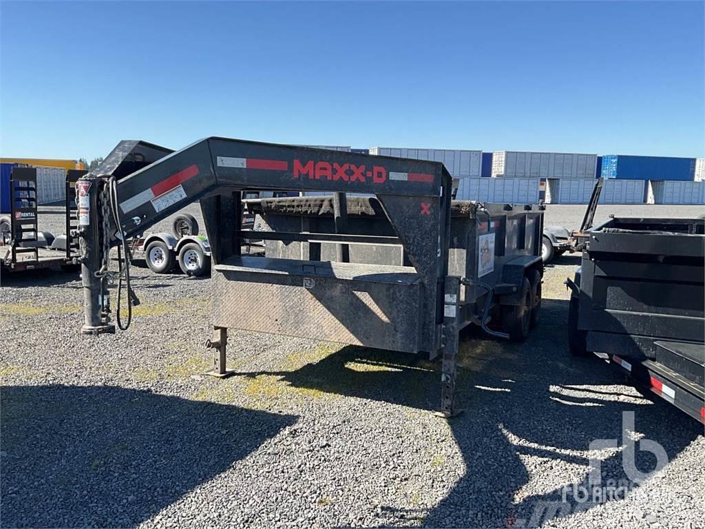  MAXX D 14 ft T/A Gooseneck Dump Reboques de transporte Auto