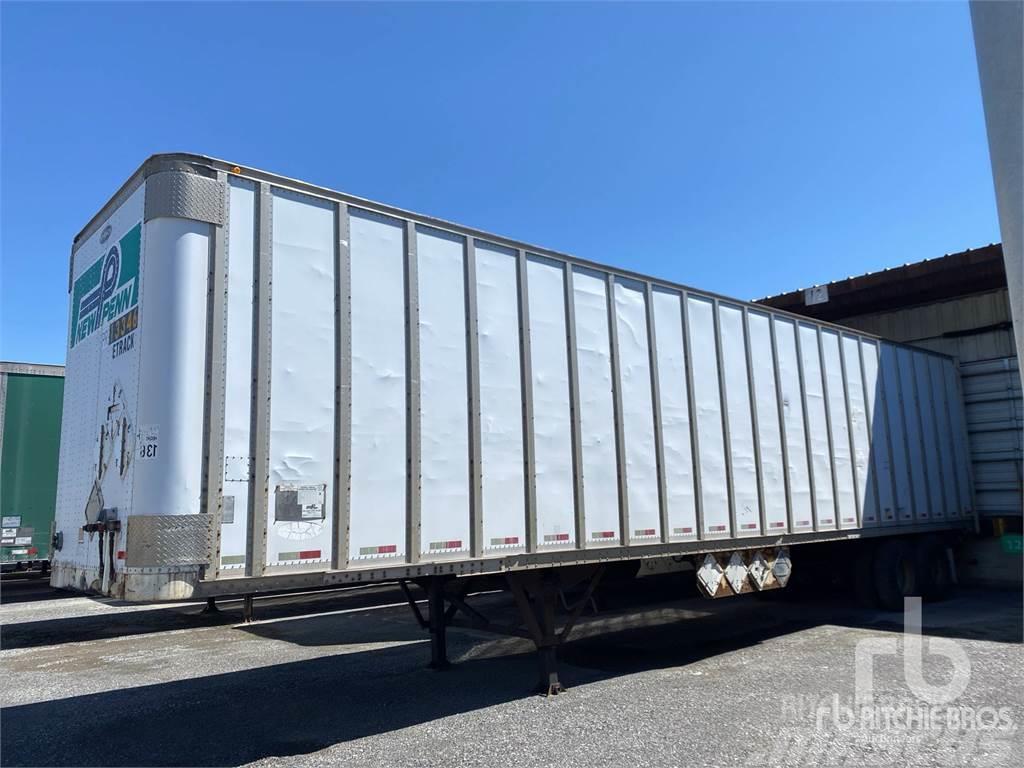 Strick 45 ft x 102 in T/A Box body semi-trailers