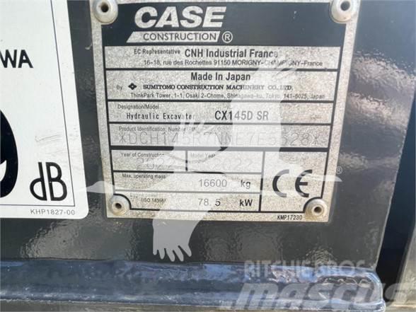 CASE CX145DSR Escavadoras de rastos