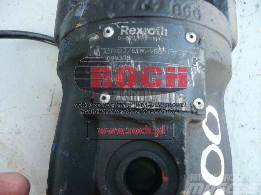 Rexroth A2FM23/61W-VBB010F-K 2099308 06W40 Motores