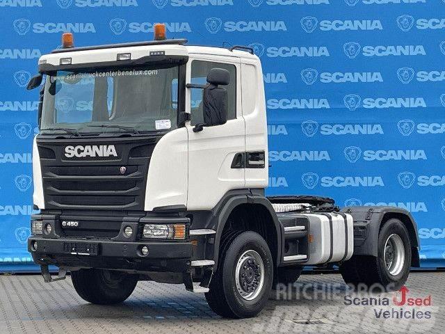 Scania G 450 CA4x4HHA RETARDER PTO HYDRAULIC DIFF-LOCK Tractores (camiões)
