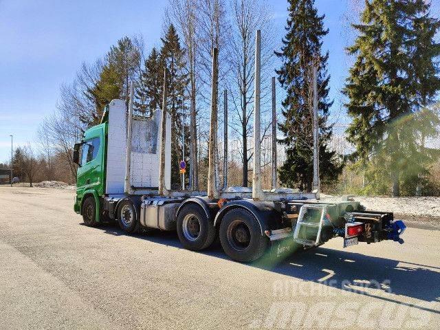 Scania R 650 B6x4NB Camiões de transporte de troncos