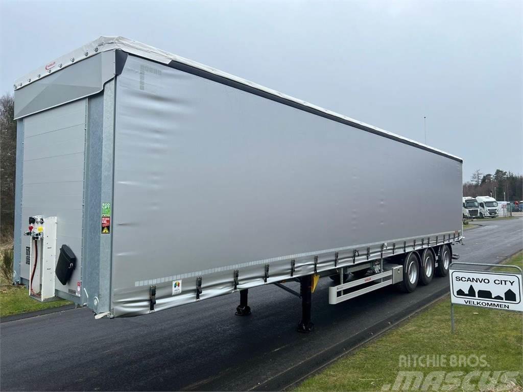 Hangler SDS-H 450 NORDIC - hævetag - hæve aksel - truck be Semi Reboques Cortinas Laterais