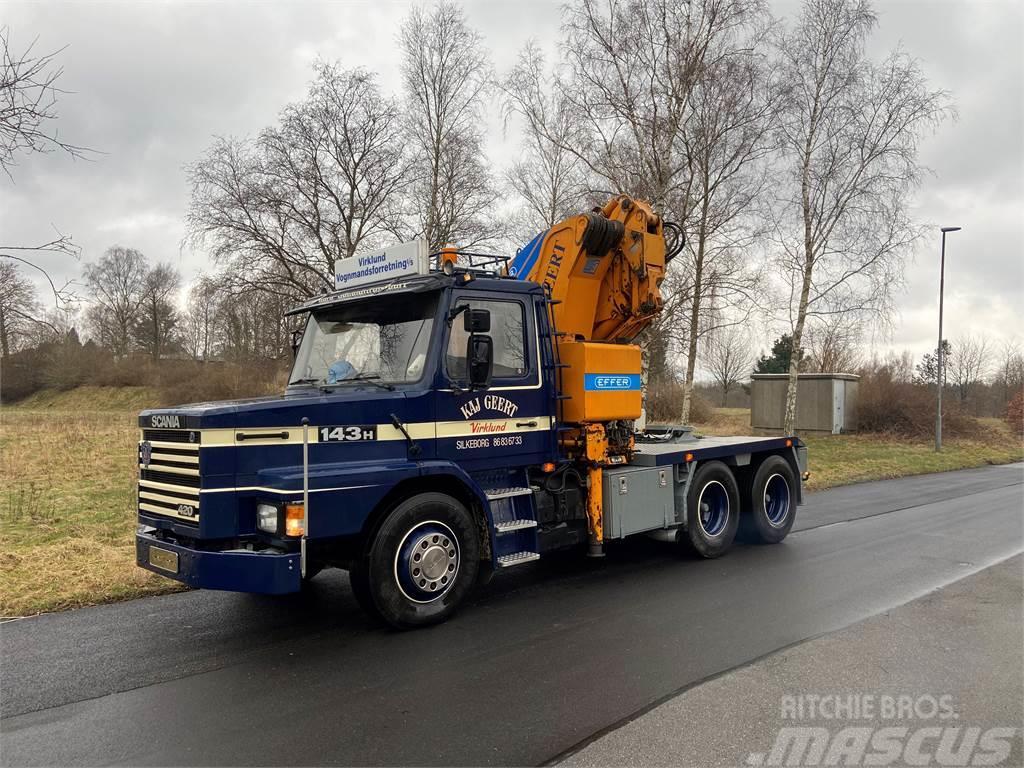 Scania T143 HL 6x4 L 38Z Tractores (camiões)