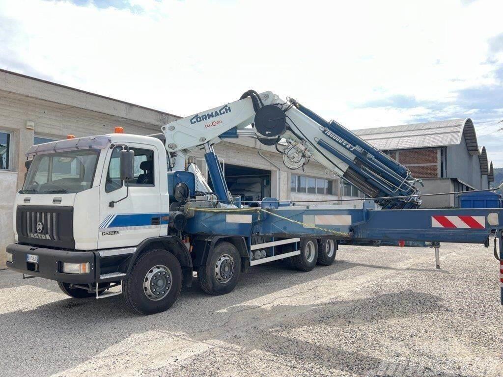 Astra HD 84.42 Crane truck - Cormach 180000-E6 8x4 All terrain cranes