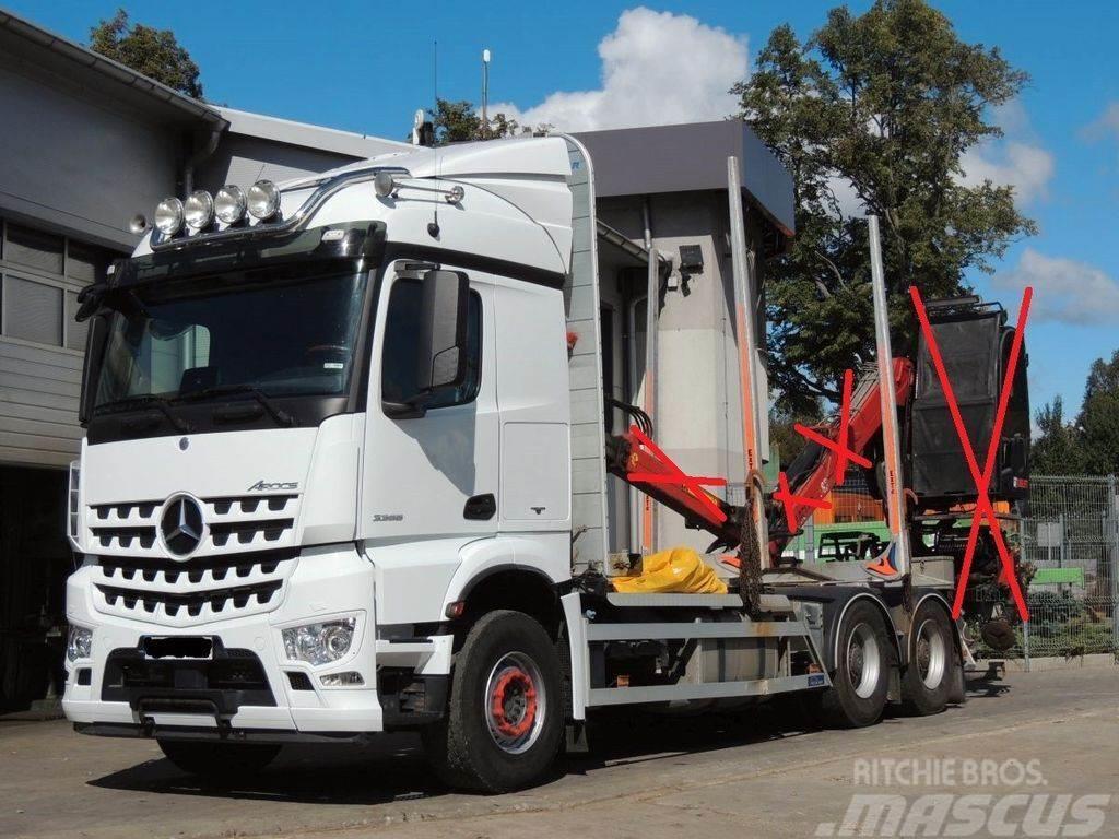 Mercedes-Benz Arocs 3358 Holztransporter Camiões de transporte de troncos