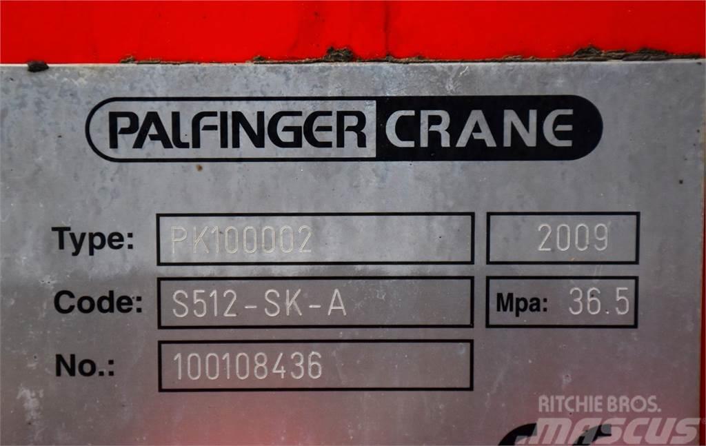 Palfinger PK 100002 + FUNK * TOP ZUSTAND! Gruas carregadoras