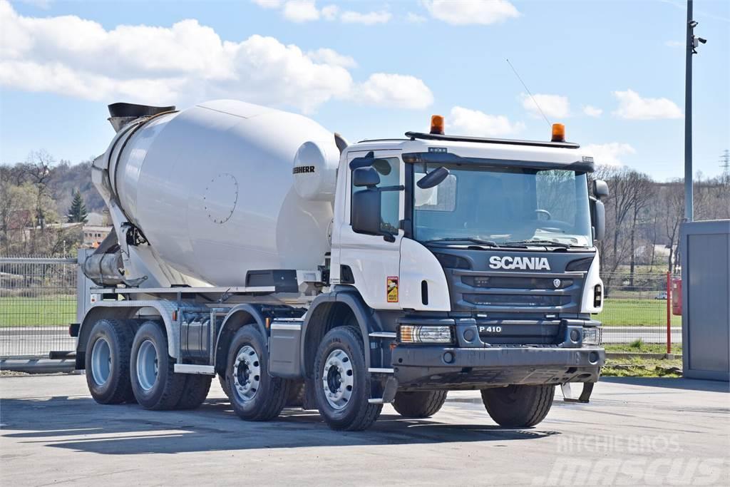 Scania P 410* Betonmischer* 8x4 Camiões de betão