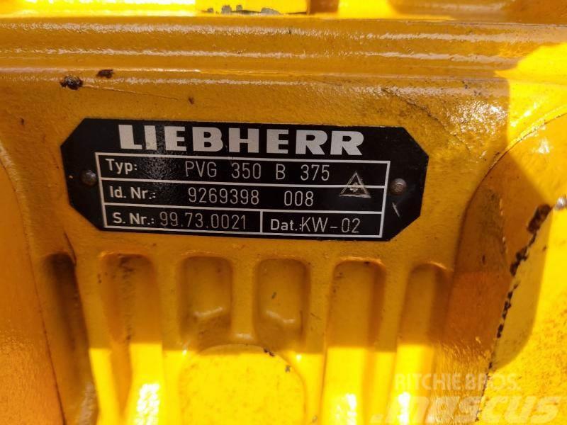 Liebherr LR632 PVG 350B375 Hidráulica