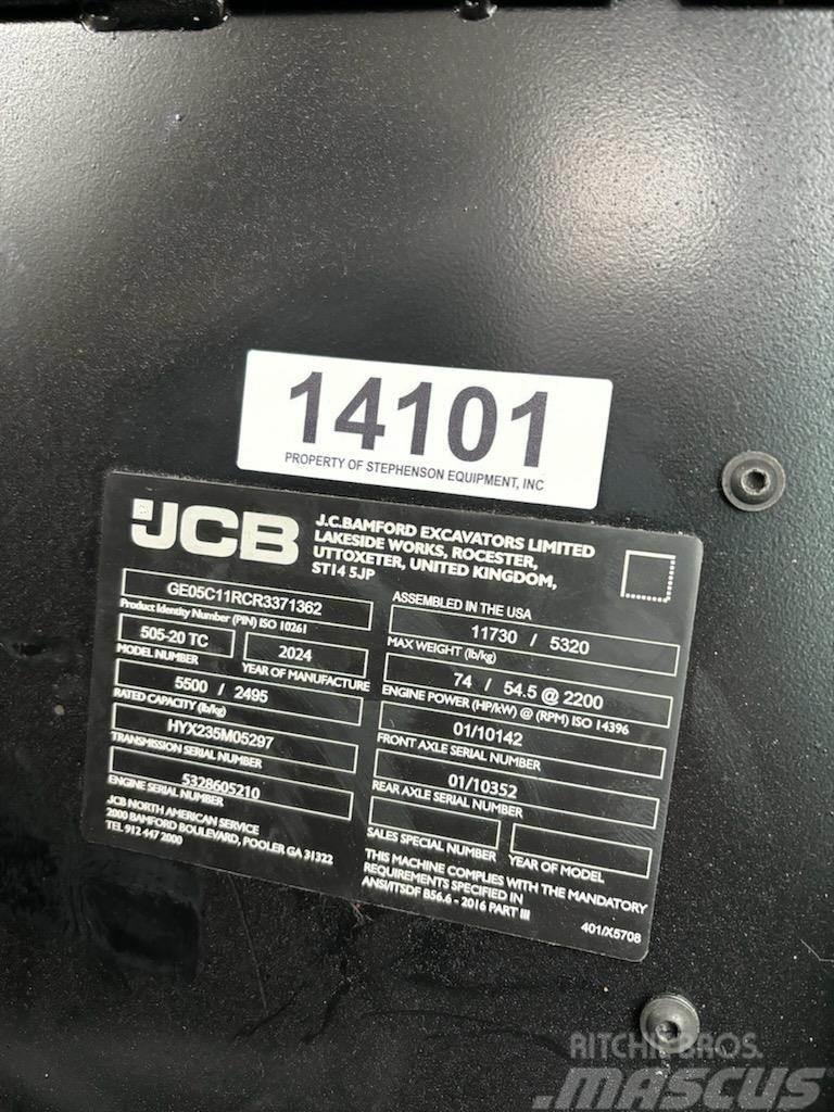 JCB 505-20TC Manipuladores telescópicos