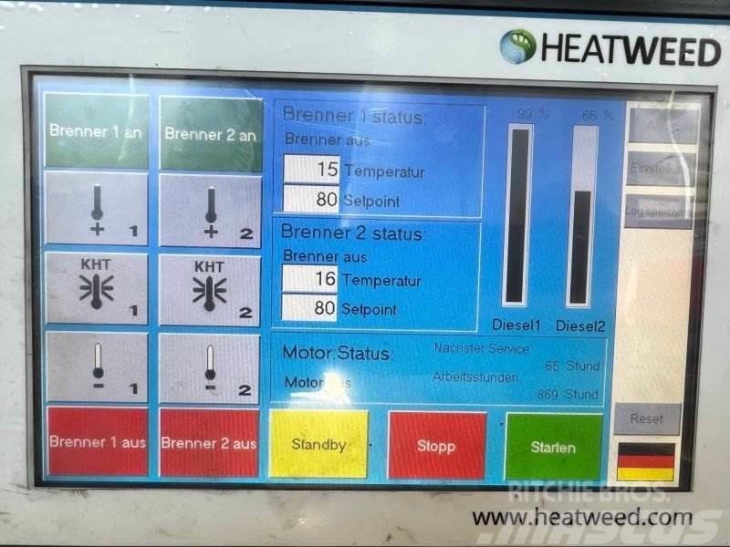 Heatweed HIGH SERIE 75/30 Outros equipamentos espaços verdes