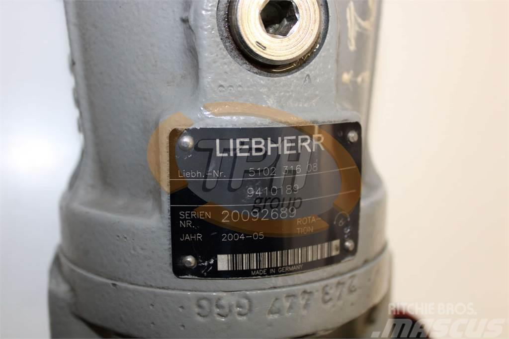 Liebherr 510231608 Hydraulik Motor A2FM32/61W-VAB010 Outros componentes
