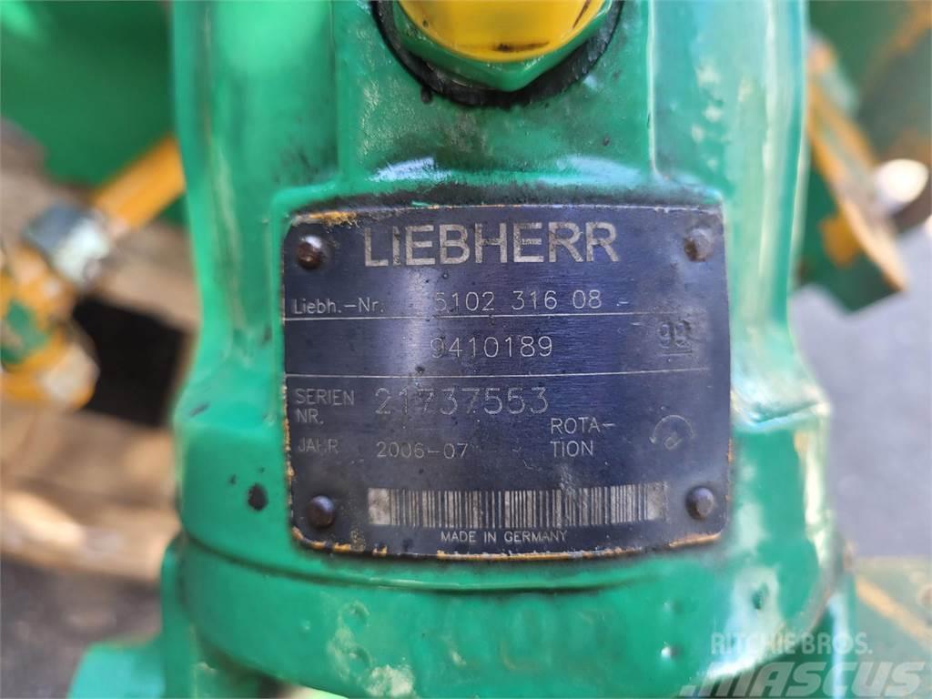 Liebherr LTM 1040-2.1 winch Peças e equipamento de gruas