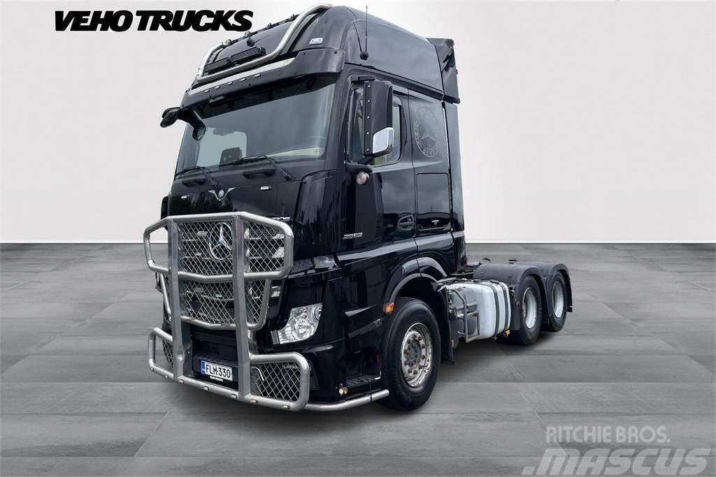 Mercedes-Benz ACTROS 2652LS 6X4 KIPPIHYDRAULIIKKA Tractores (camiões)