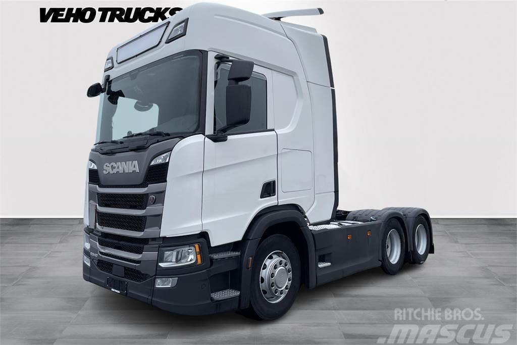 Scania R540 6x2 hydrauliikka Tractores (camiões)