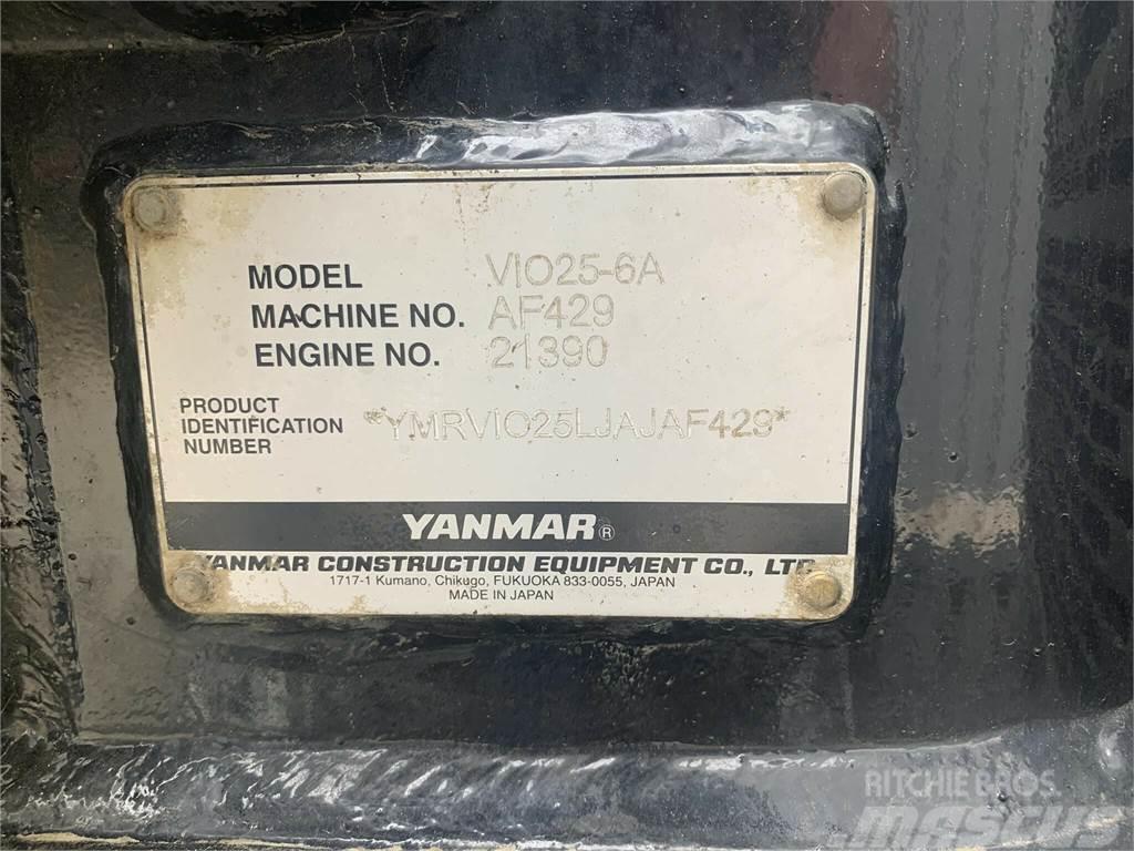 Yanmar VIO25-6A Escavadoras de rastos