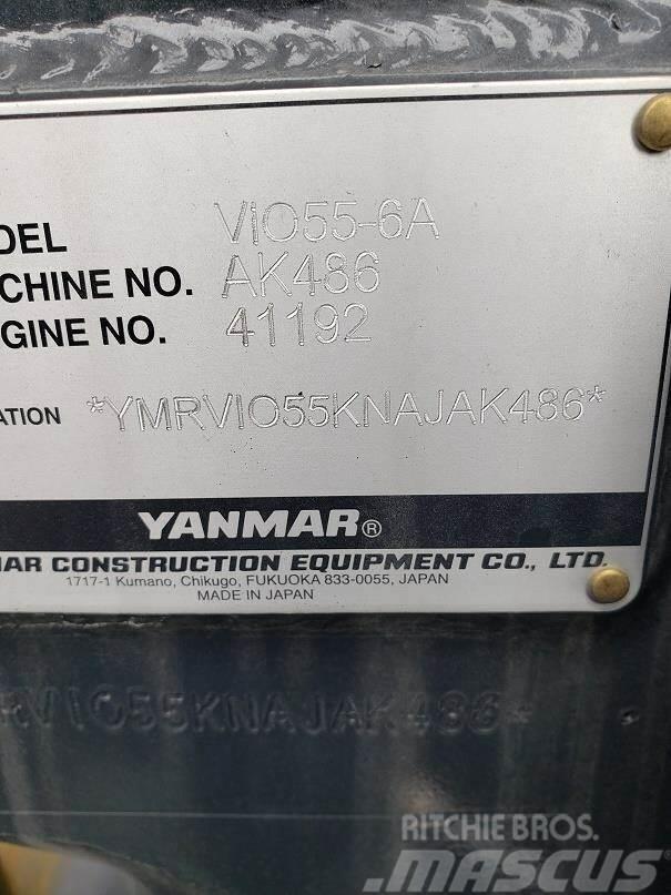 Yanmar VIO55-6A Escavadoras de rastos