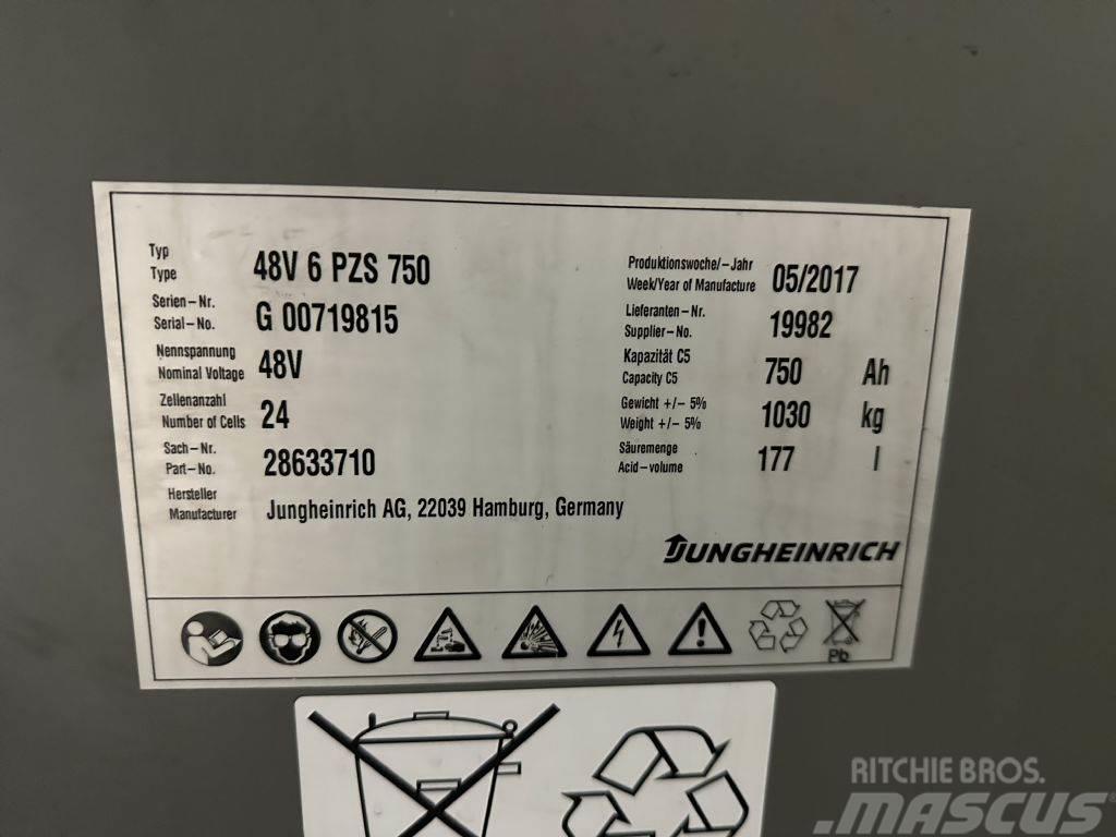 Jungheinrich EFG 220 - SEITENSCHIEBER - KABINE Empilhadores eléctricos