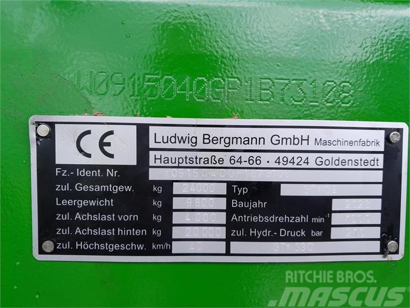  - - -  Bergmann GTW 330 Alimentadores de misturadoras