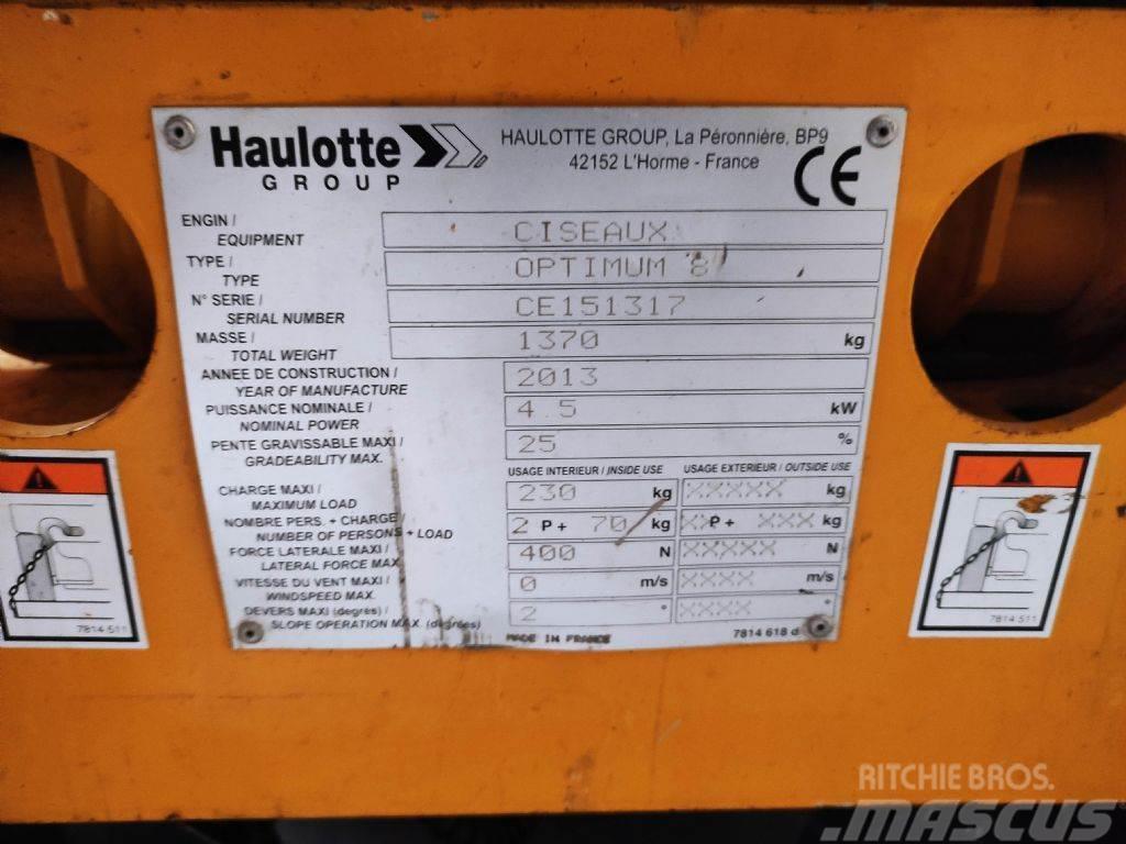 Haulotte OPTIMMM8 Elevadores de tesoura