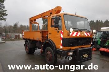 Mercedes-Benz 1617 AK 4x4 Kipper Ruthmann K 115 Steiger