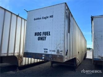 Peerless 56 ft x 102 in Quad/A Belly Open-Top Chip Trailer