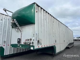 Western 53 ft x 102 in Quad/A Belly Open-Top Chip Trailer
