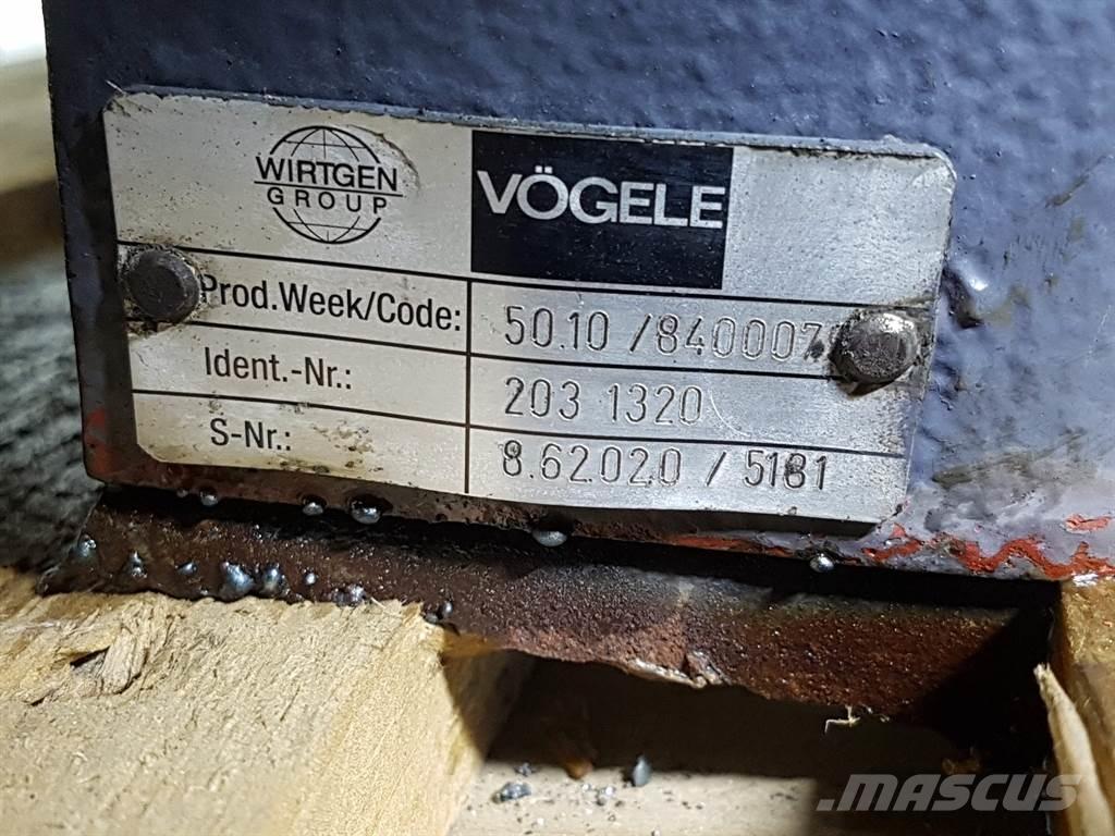 Vögele SUPER 1600/1603/1800/1803- 2031320 -Transmission Transmissão