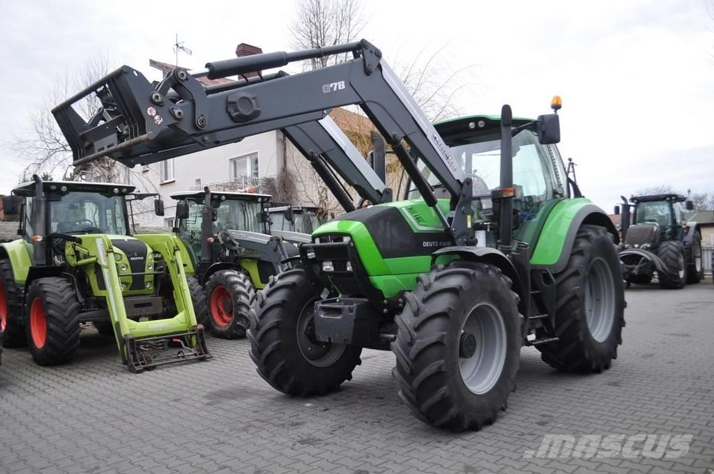 Deutz-Fahr AGROTRON 6160 P + QUICKE Q78 Tratores Agrícolas usados