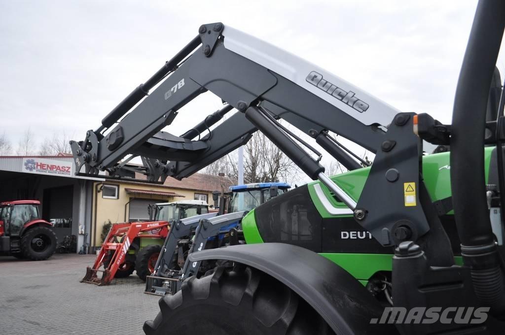 Deutz-Fahr AGROTRON 6160 P + QUICKE Q78 Tratores Agrícolas usados