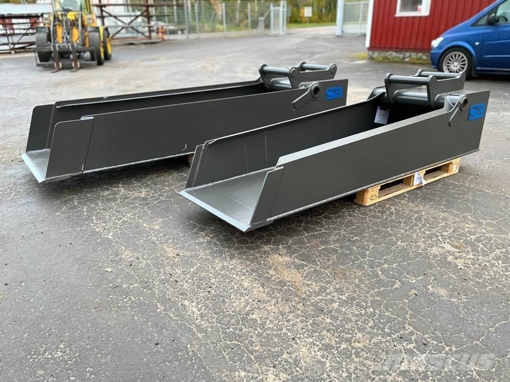 SB Återfyllnadsskopa s60 s70 2,5m 3m Baldes