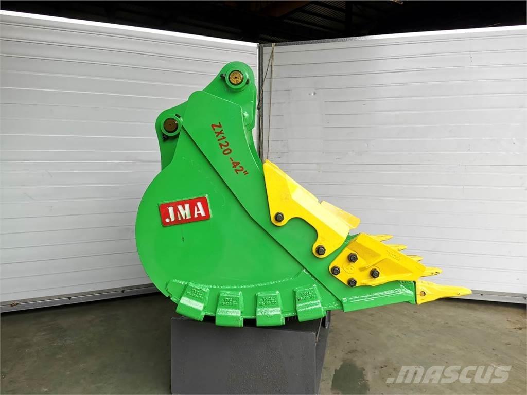 JM Attachments Heavy Duty Rock Bucket 42" Komatsu PC120, PC10 Baldes