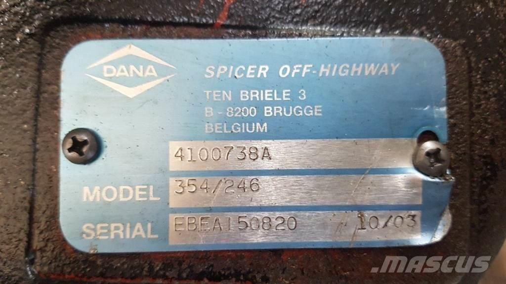 Dana Spicer 354 / 246 - Ahlmann AZ 150 - Transmiss Transmissão