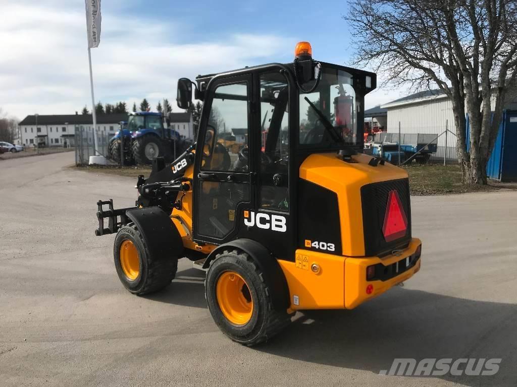 JCB 403 PLUS STEG V 30km/h, hytt, omg.lev! Pás carregadoras de rodas