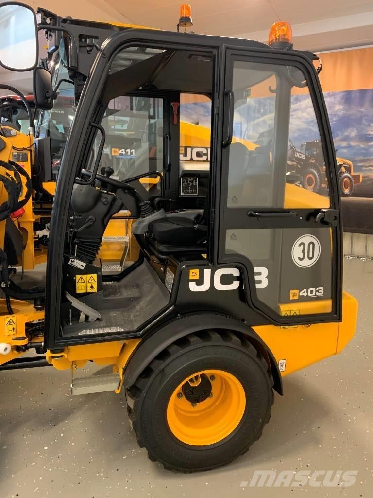 JCB 403 PLUS STEG V 30km/h, hytt, omg.lev! Pás carregadoras de rodas