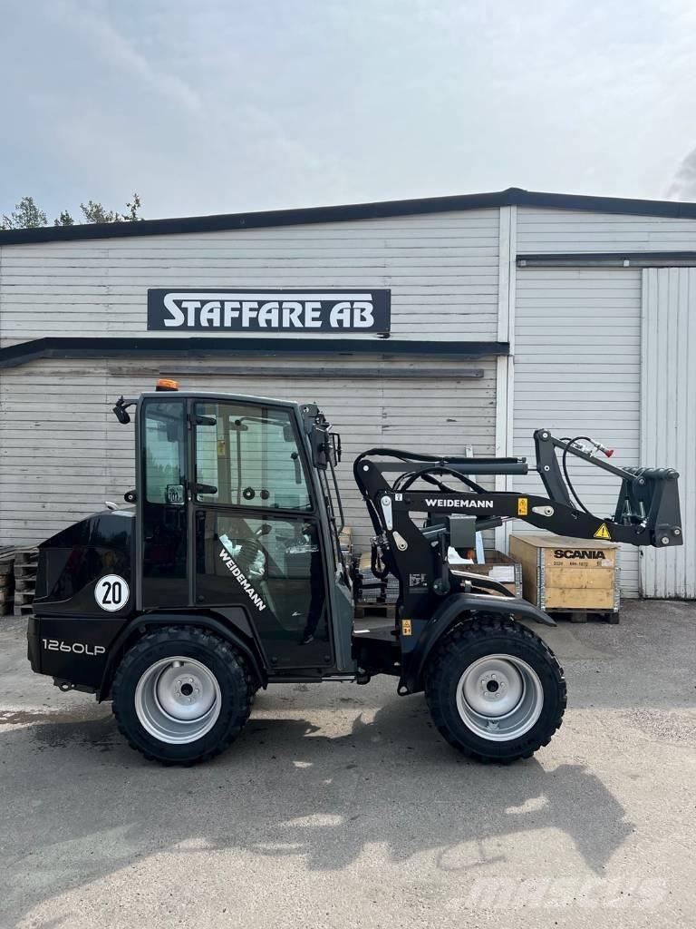 Weidemann 1260LP Black Edition Carregadoras de direcção deslizante