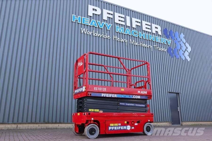 Magni ES1012E Valid inspection, *Guarantee! Electric, 10 Elevadores de tesoura