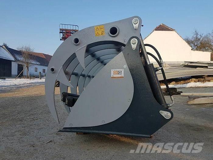 Big Pelikanschaufel 180 cm mit Bobcat Teleskoplade Pás carregadoras de rodas