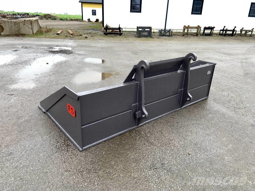 FS planeringsskopa St Bm, heavy duty, 2,80 m Baldes