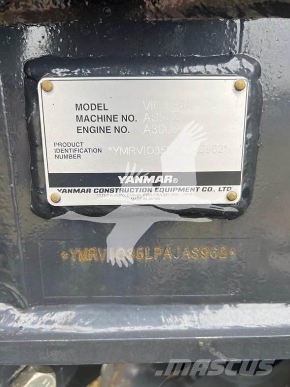 Yanmar VIO35-6A Mini Escavadoras <7t