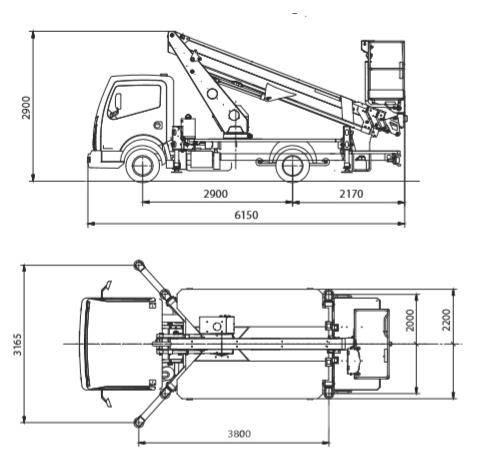 Oil & Steel Scorpion 2013 Plataformas aéreas montadas em camião