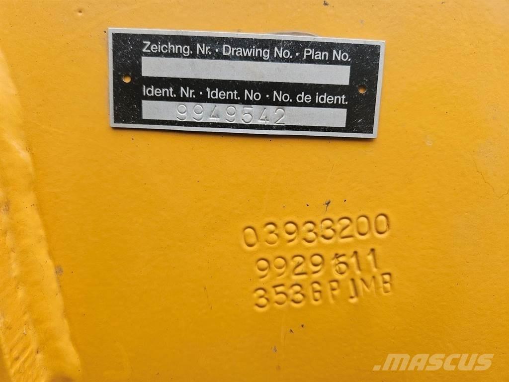 Liebherr A924-9949542-Dipperstick/Stiel/Lepelsteel Lanças e braços dippers